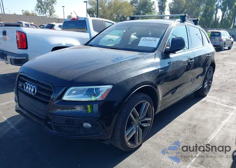 2016 Audi Sq5 3.0T Premium Plus z USA, uszkodzony, nr VIN WA1CCAFP1GA063606